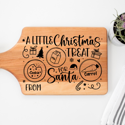 UV Transfer for Board/Plate - Treats for Santa