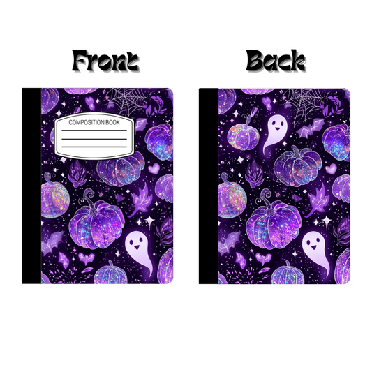 Composition Notebook - Neon Ghost