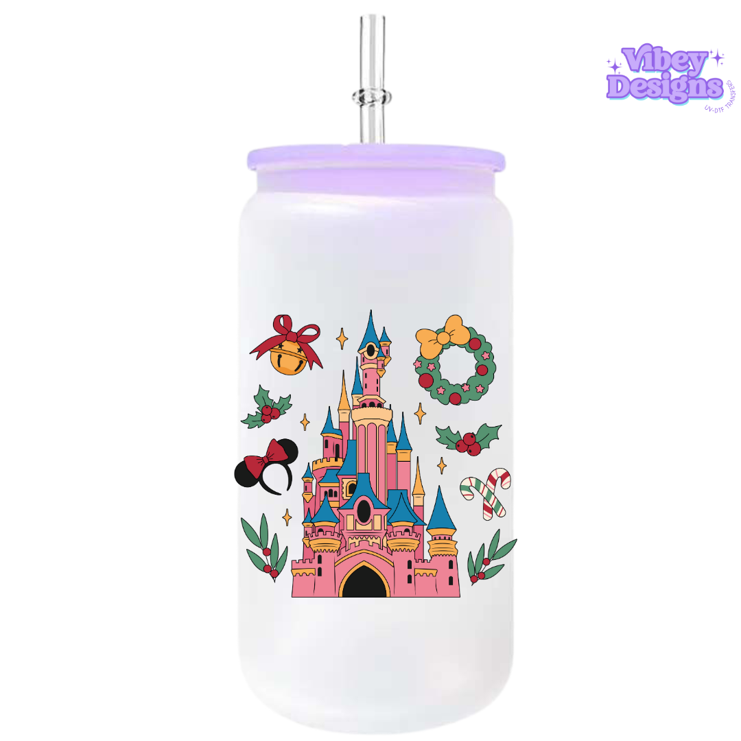 UV-DTF Transfer for Bottle, Glass, Mug, Diary - Magical Castle