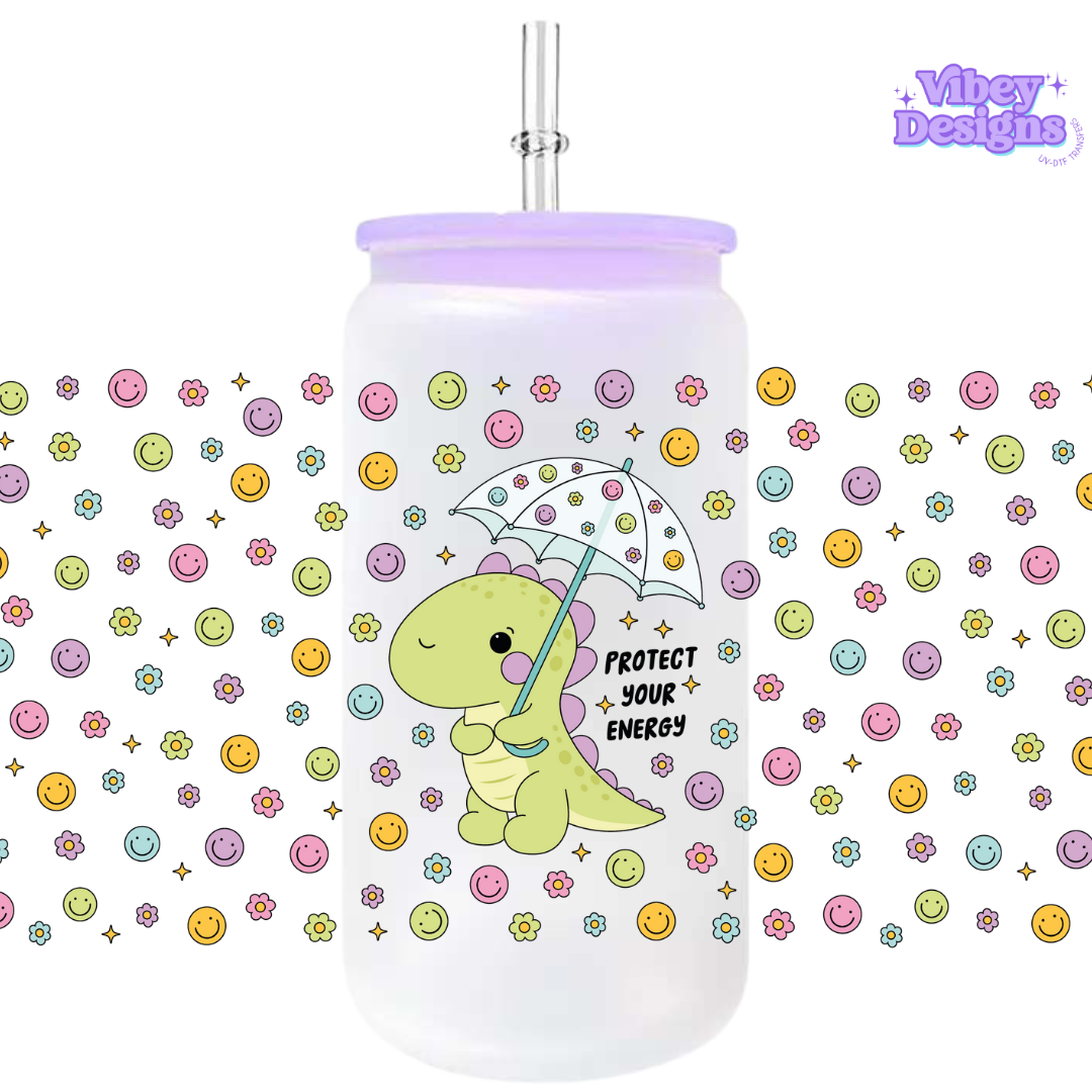 Uv Dtf Wrap For 16oz Libbey Glass - Protect Your Energy