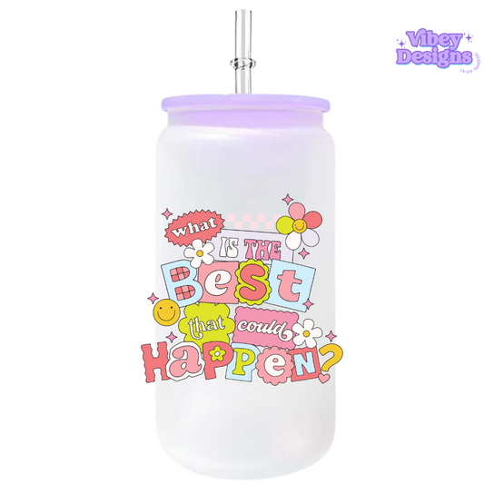 UV-DTF Transfer for Bottle, Glass, Mug, Diary - What’s the best that can happen