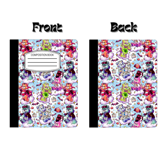 Composition Notebook - Scarebears