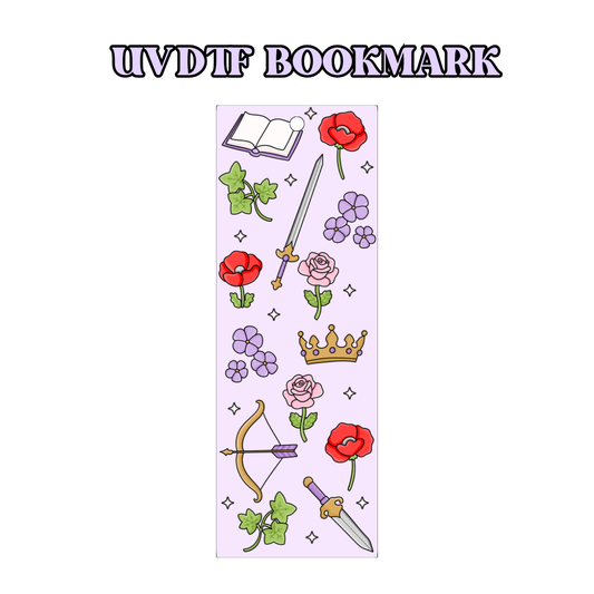 UV-DTF Bookmark Transfer - Powerless