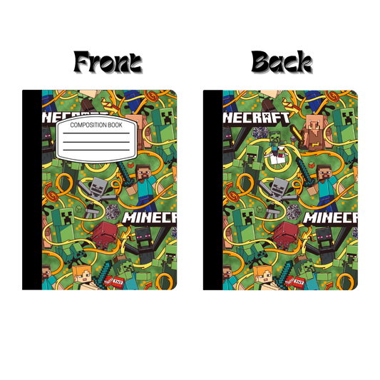 Composition Notebook - Blockcraft