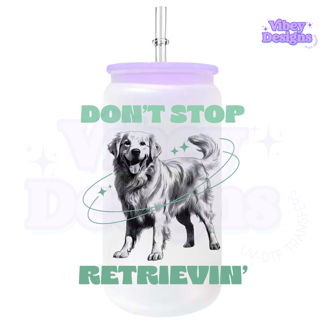 RTS UV-DTF Transfer for Bottle, Glass, Mug, Diary - Cute Doggos
