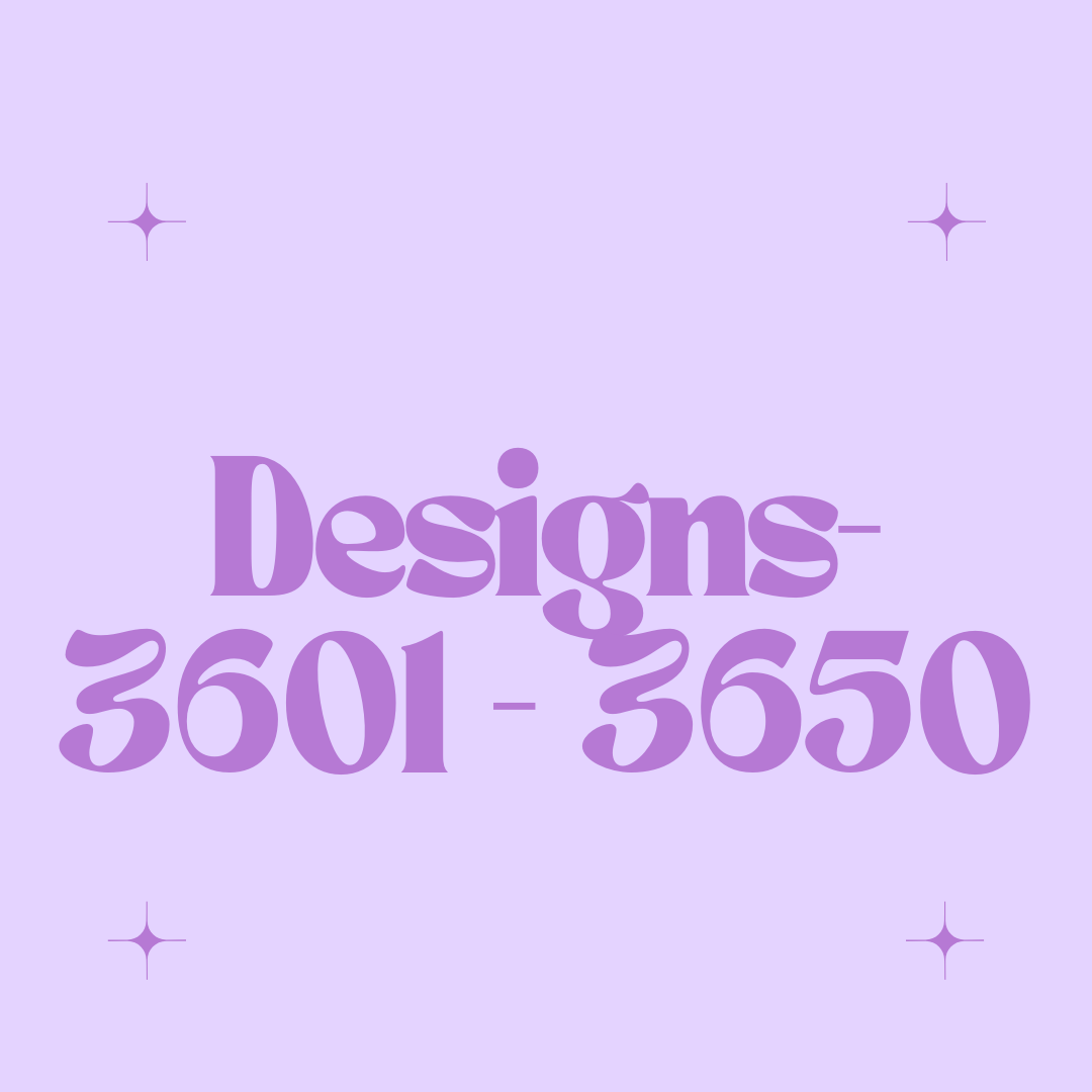Designs-3601 - 3650