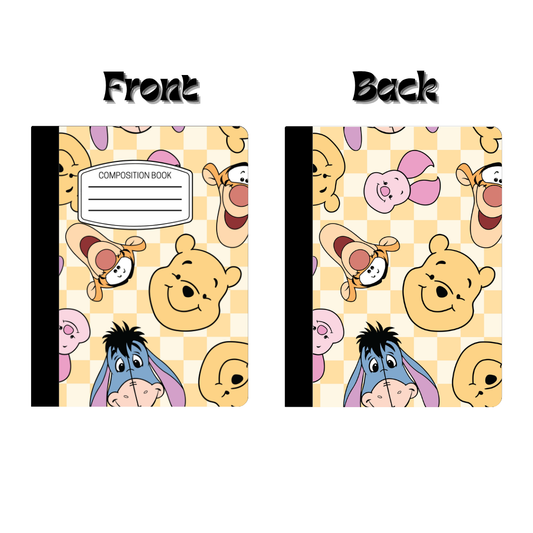 Composition Notebook - Bear and friends