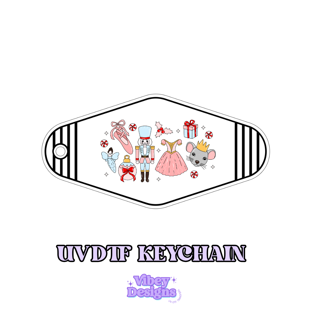 RTS Motel Keychain | Shot glass Decal - Nutcracker