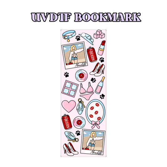 UV-DTF Bookmark Transfer - MBF