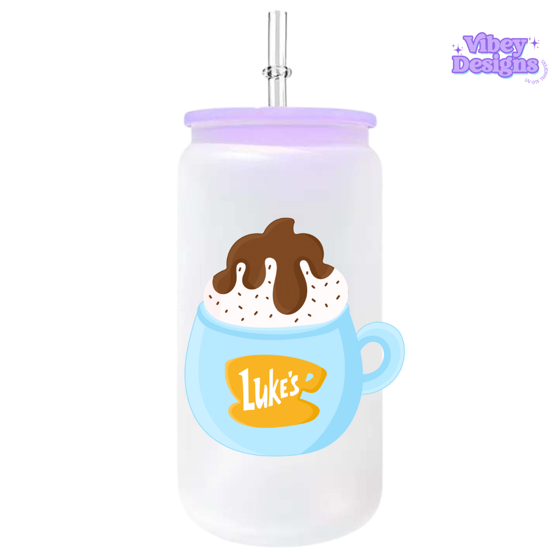 UV-DTF Transfer for Bottle, Glass, Mug, Diary - Lukes Cup