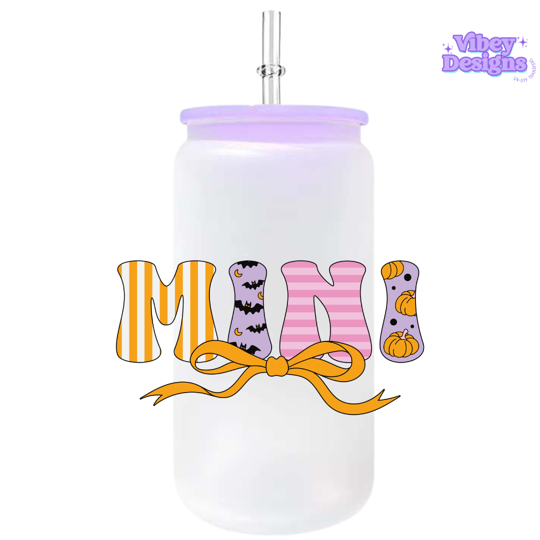 UV-DTF Transfer for Bottle, Glass, Mug, Diary - Spooky Mini
