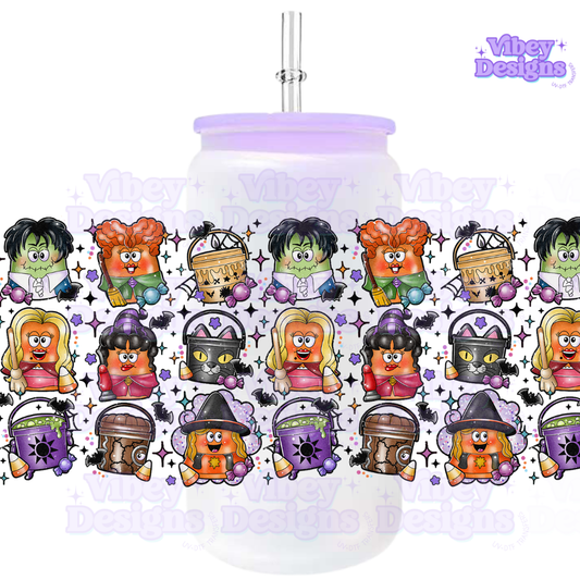 Uv Dtf Wrap For 16oz Libbey Glass - Hocus Nuggies