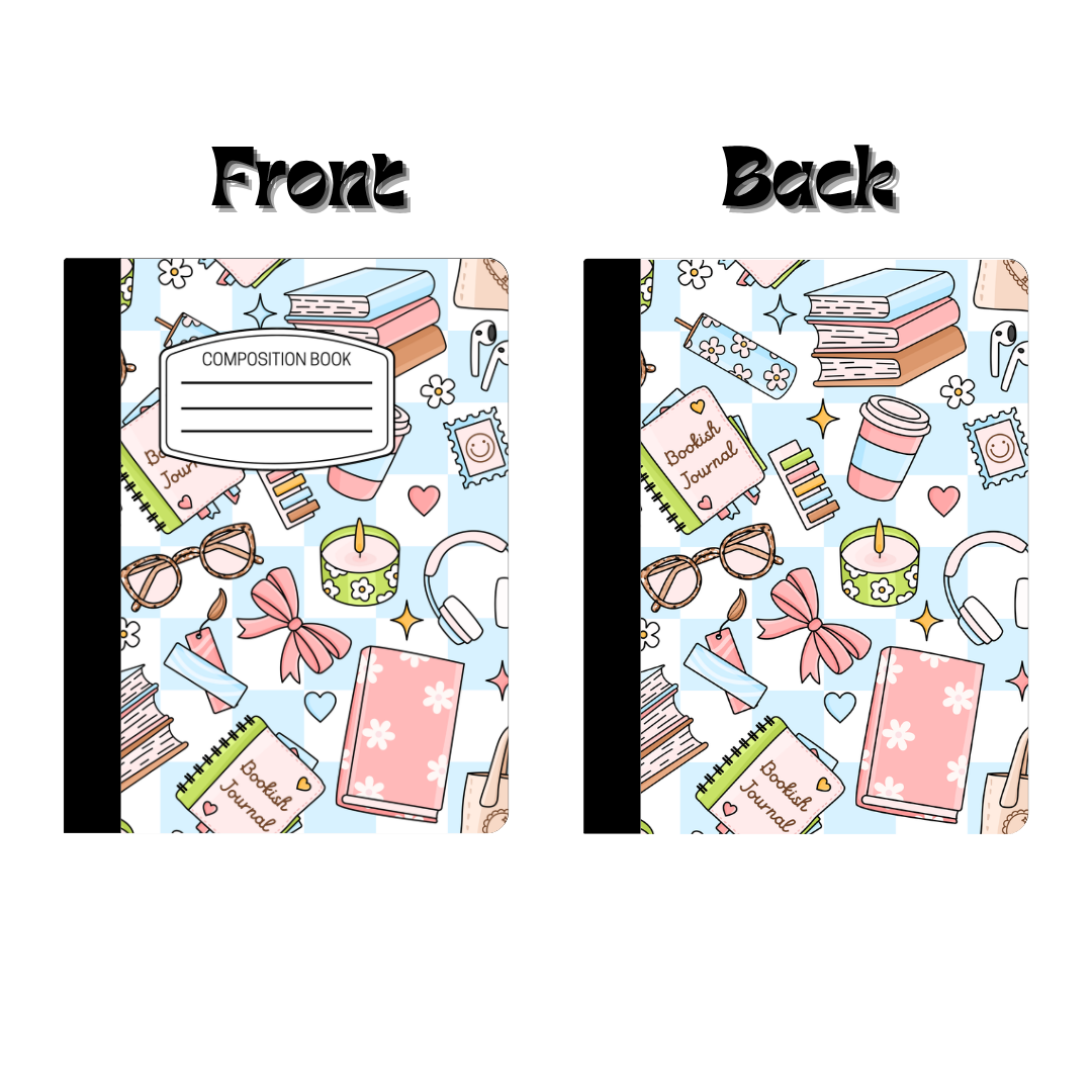 Composition Notebook - Bookish Journal