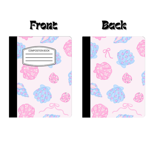 Composition Notebook - Seashells