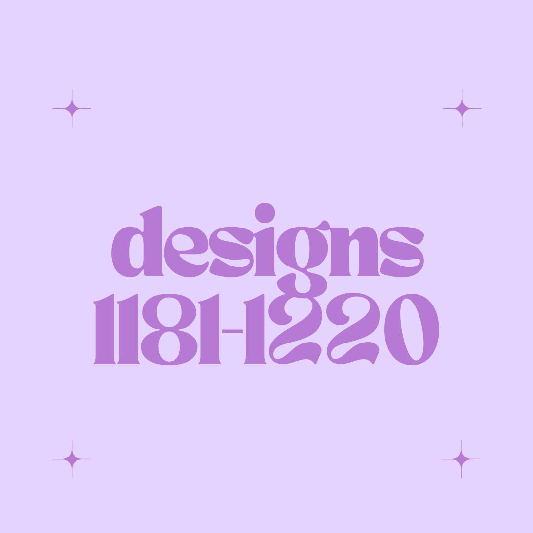 Designs 1181-1220