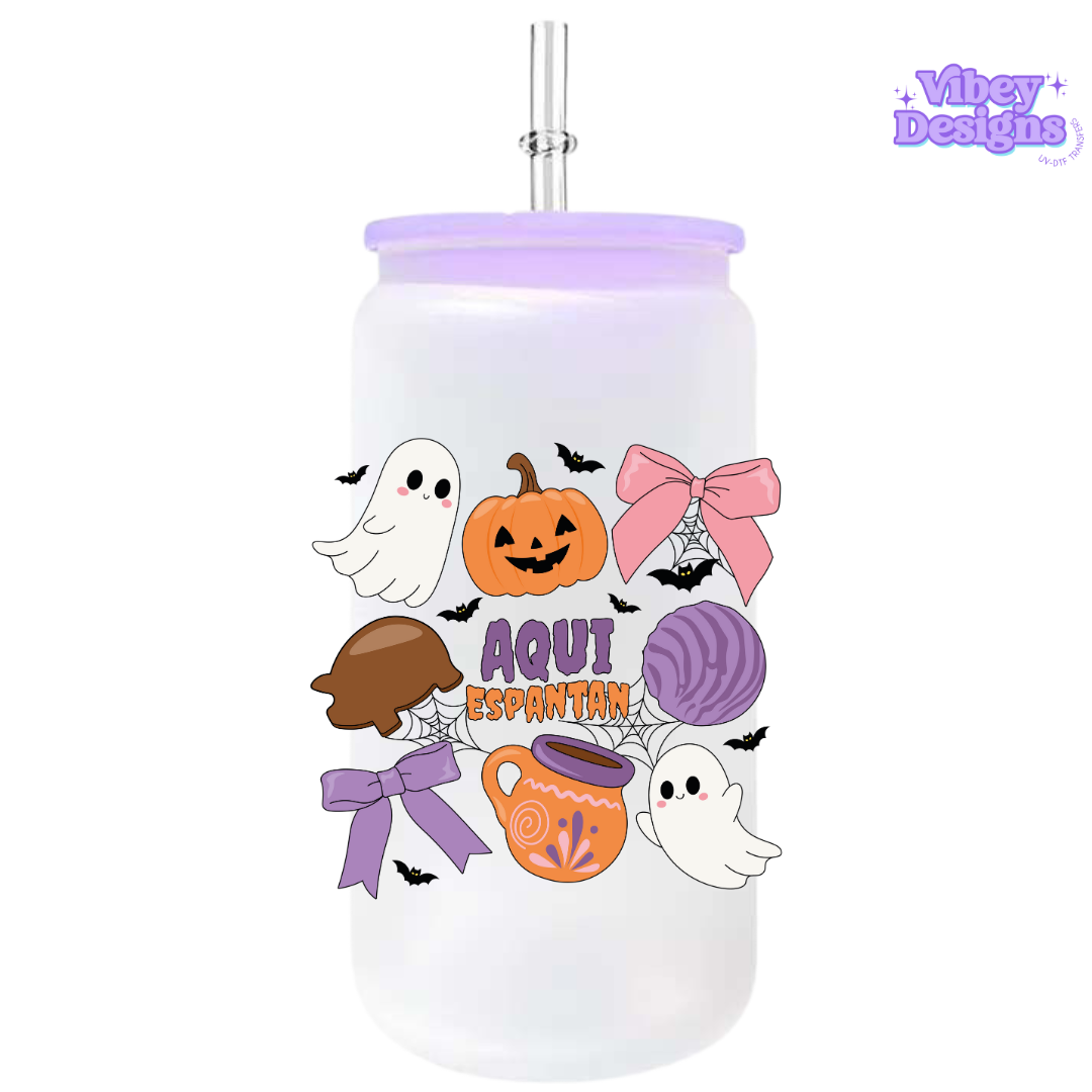 UV-DTF Transfer for Bottle, Glass, Mug, Diary - Aqui Espantan