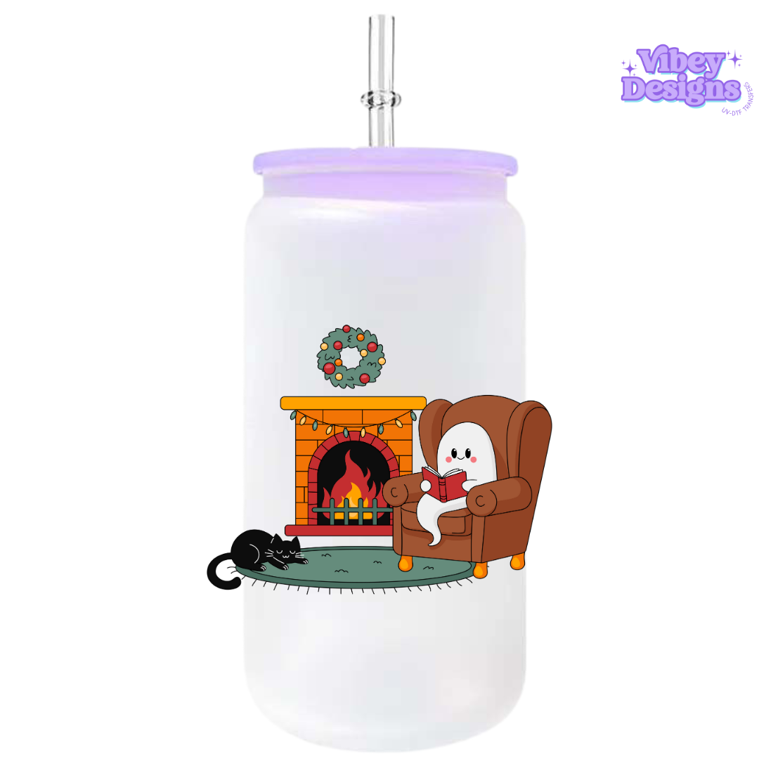 UV-DTF Transfer for Bottle, Glass, Mug, Diary - Cosy Xmas
