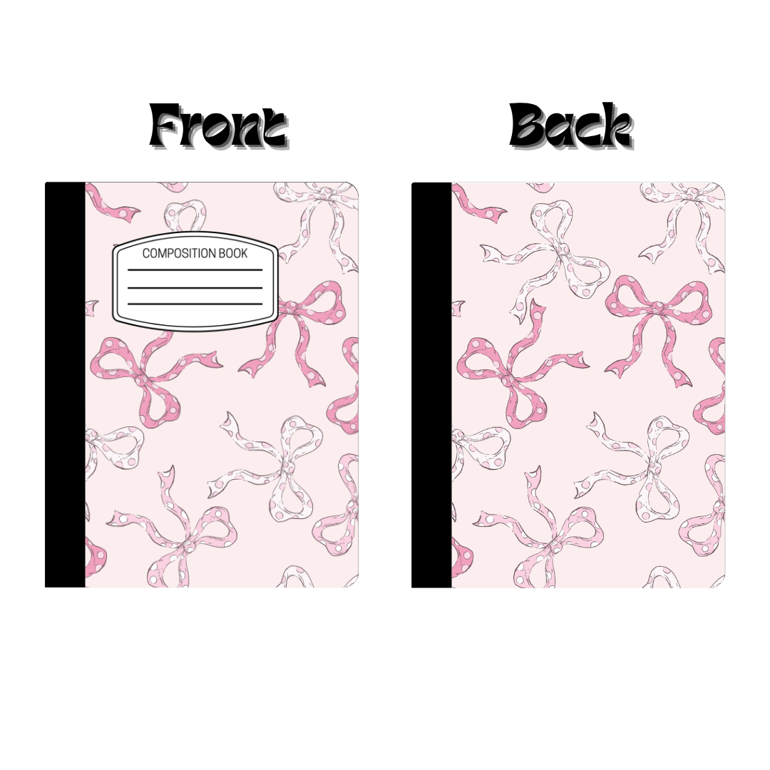 Composition Notebook - Coquette