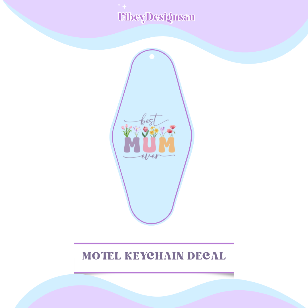 RTS Motel Keychain | Shotglass Decal - Best Mama