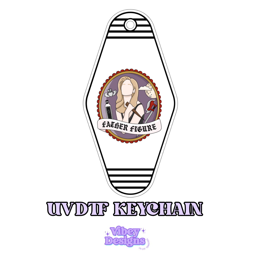 RTS Motel Keychain | Shot glass Decal - Father figure