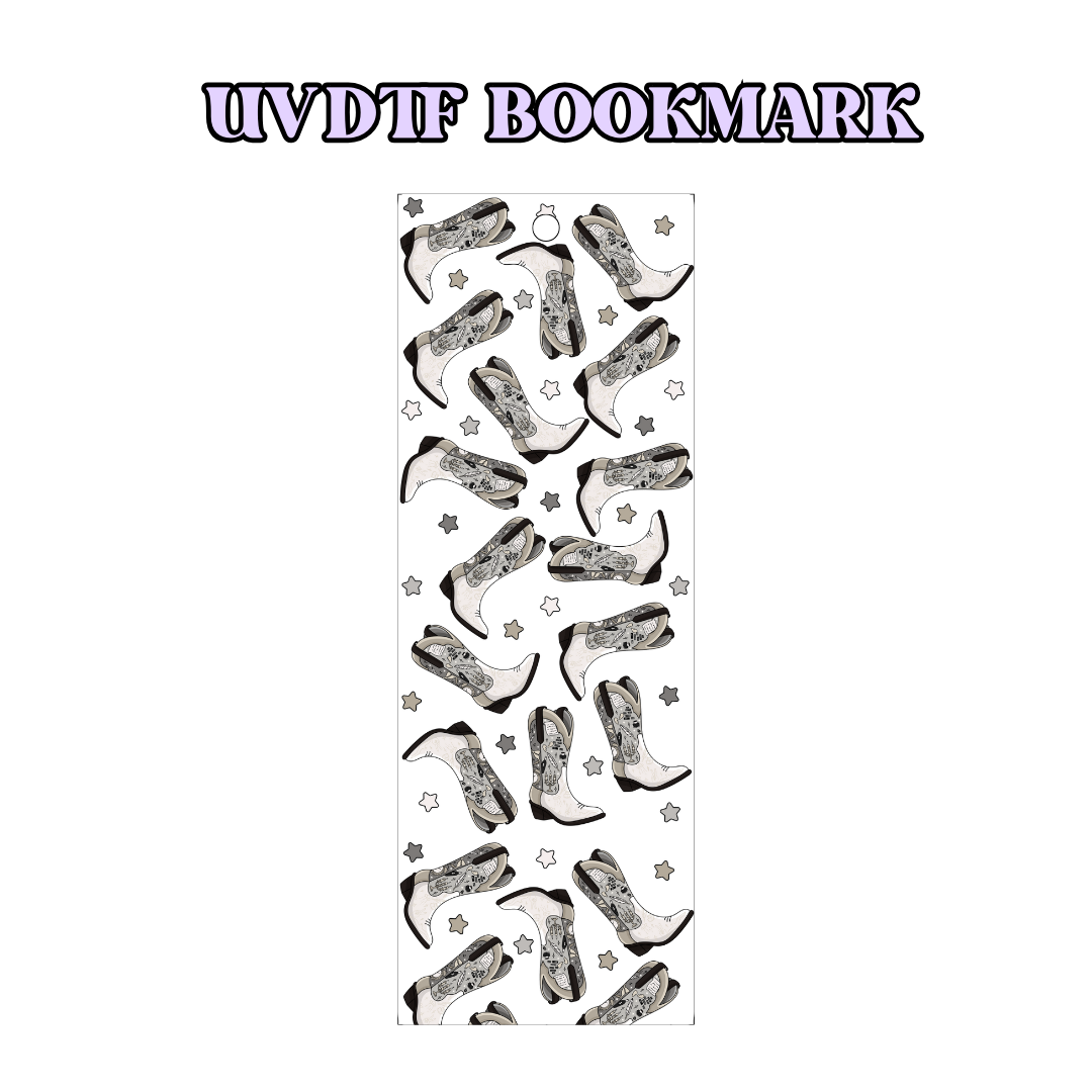 UV-DTF Bookmark Transfer - Tortured Cowgirl