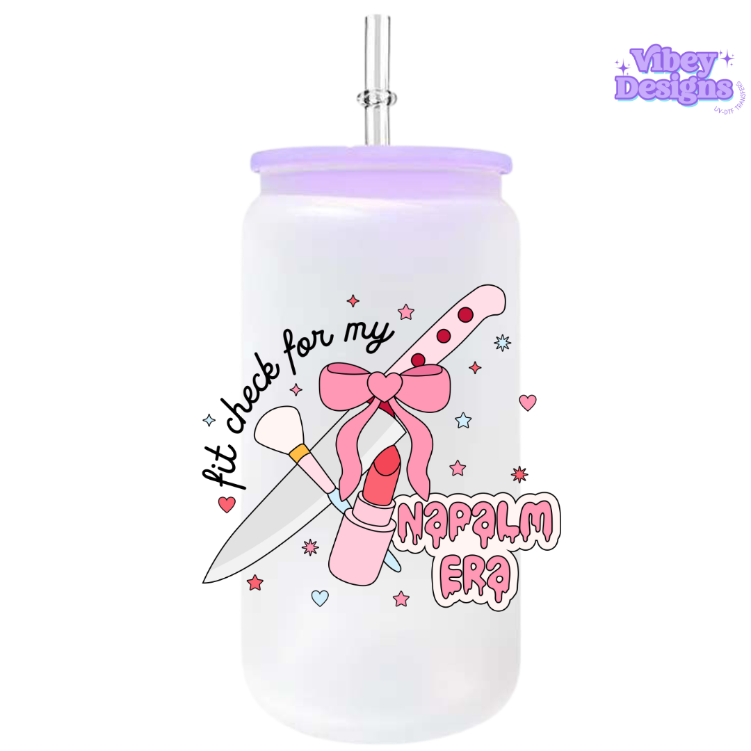 UV-DTF Transfer for Bottle, Glass, Mug, Diary - Fit Check