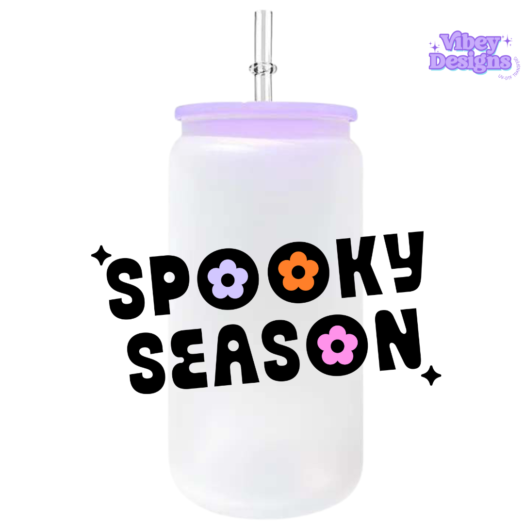 UV-DTF Transfer for Bottle, Glass, Mug, Diary - Spooky Season