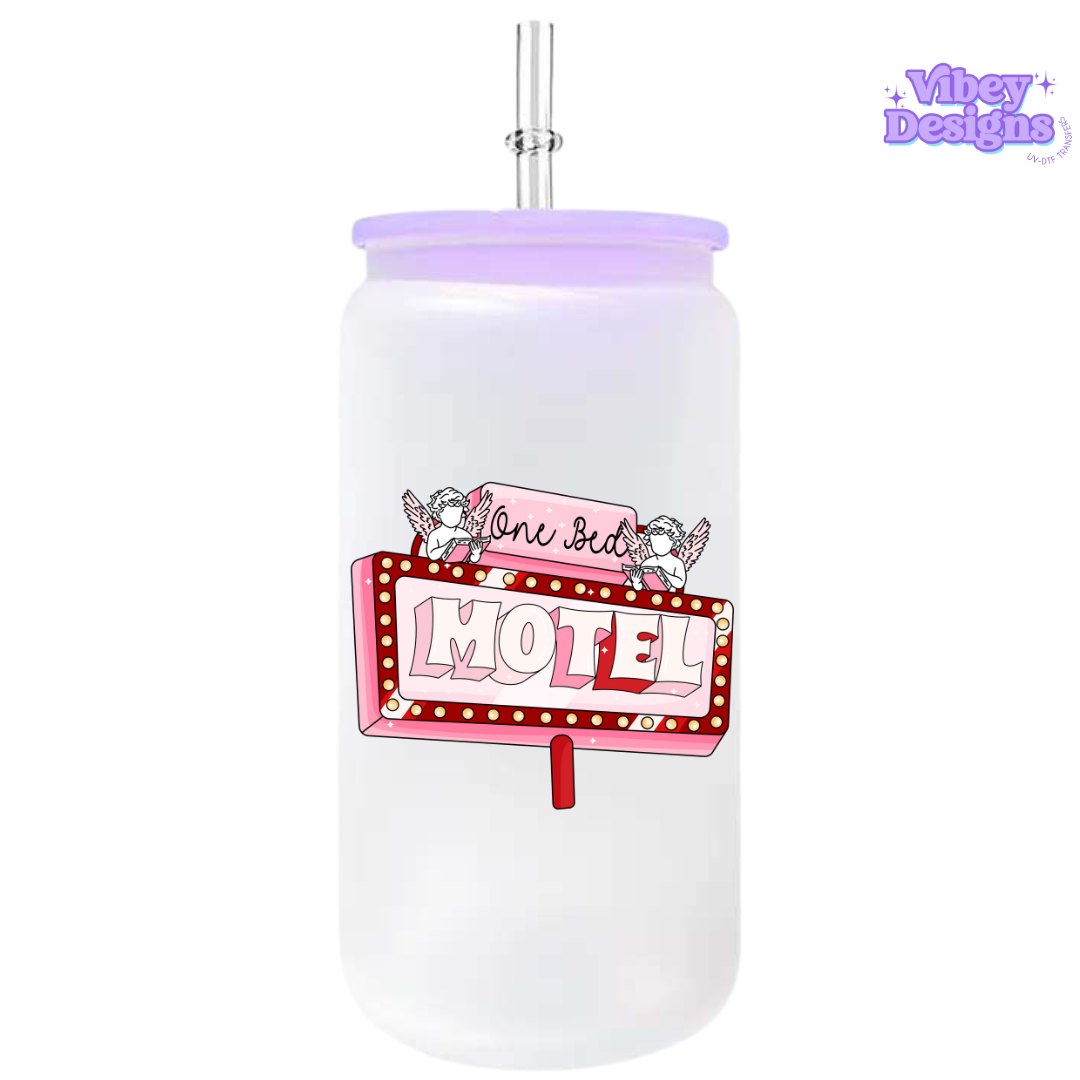 UV-DTF Transfer for Bottle, Glass, Mug, Diary - Motel