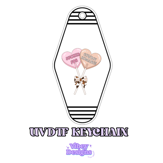 RTS Motel Keychain | Shot glass Decal - Sucker For