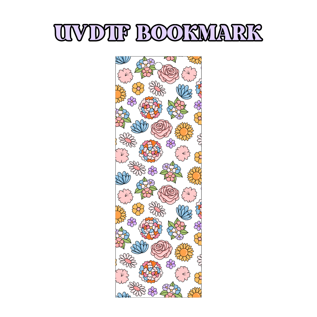 UV-DTF Bookmark Transfer BM116 - Succulent Garden
