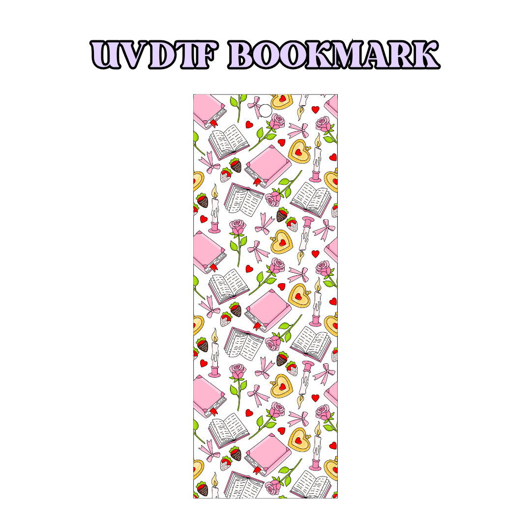 UV-DTF Bookmark Transfer BM42 - Romance Reader