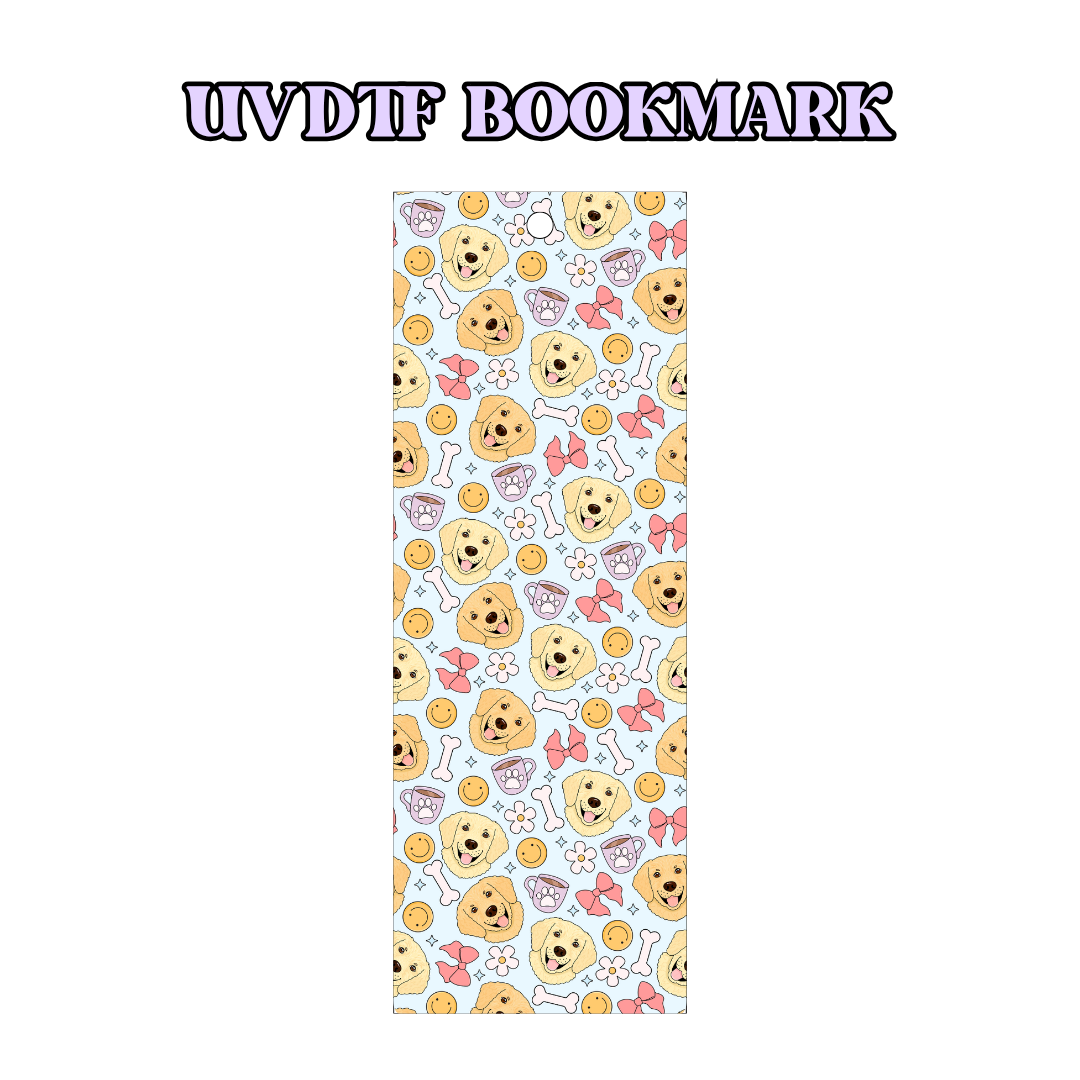 UV-DTF Bookmark Transfer BM47 - Labradors 3