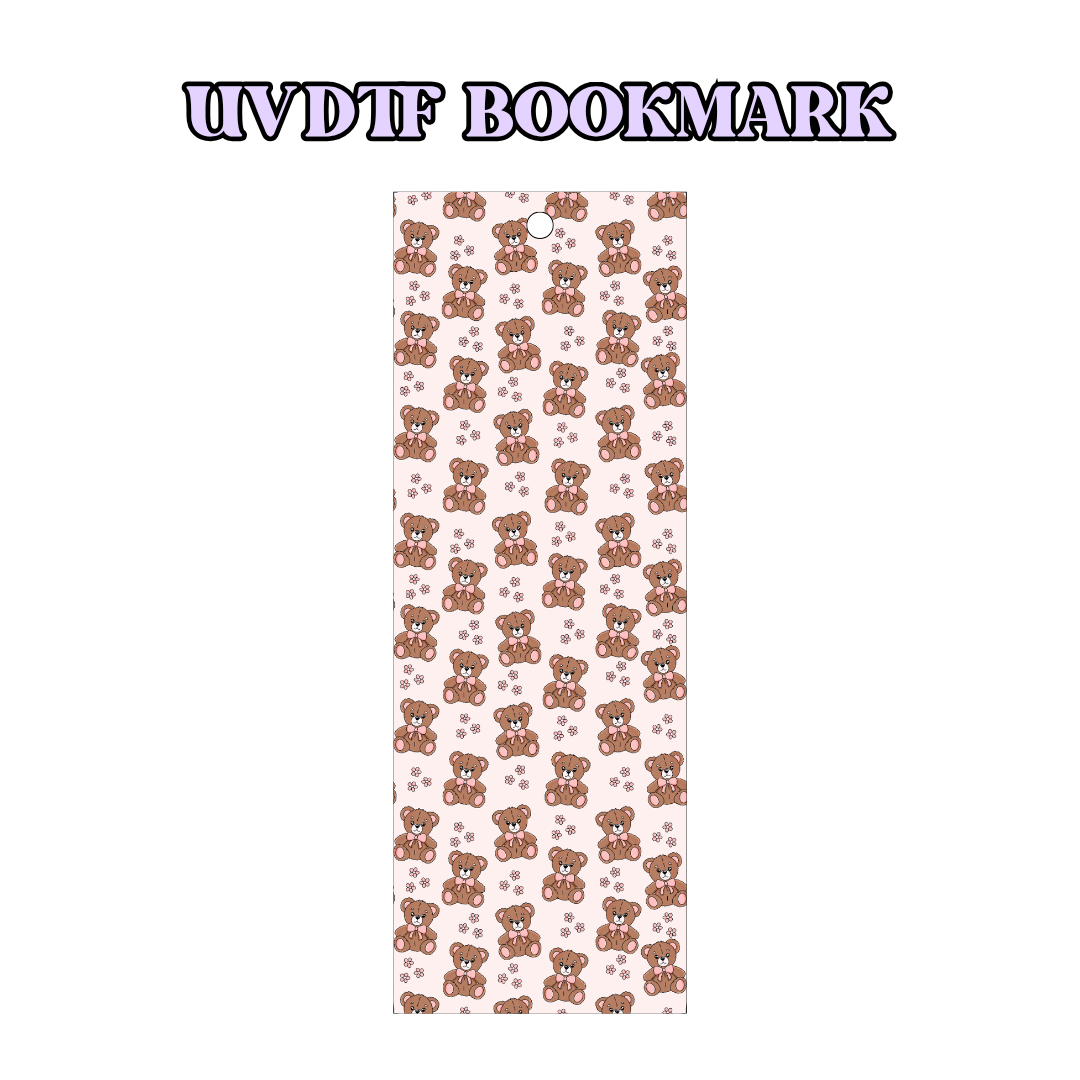 UV-DTF Bookmark Transfer BM51 - Teddy Bears