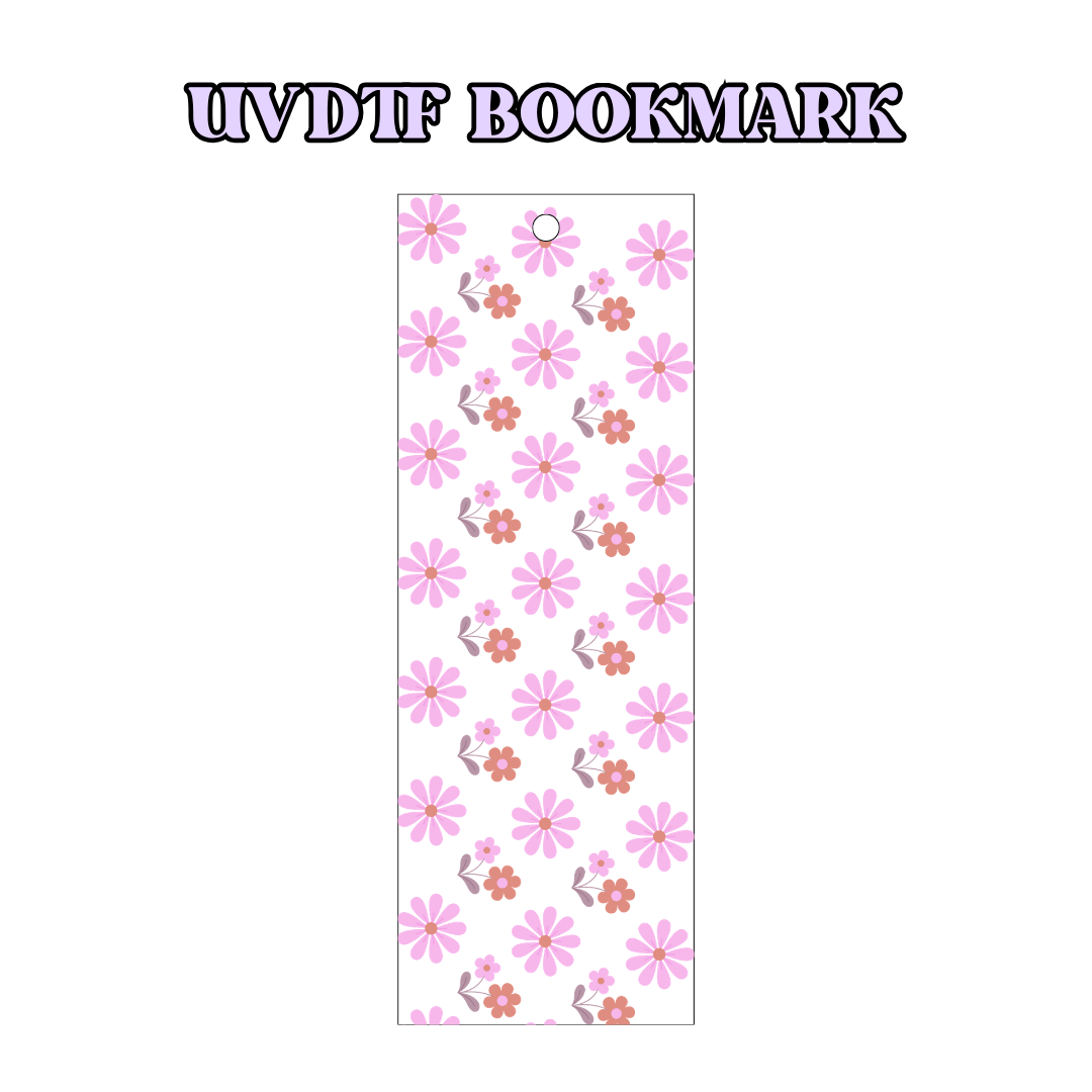 UV-DTF Bookmark Transfer BM60 - Retro Pink