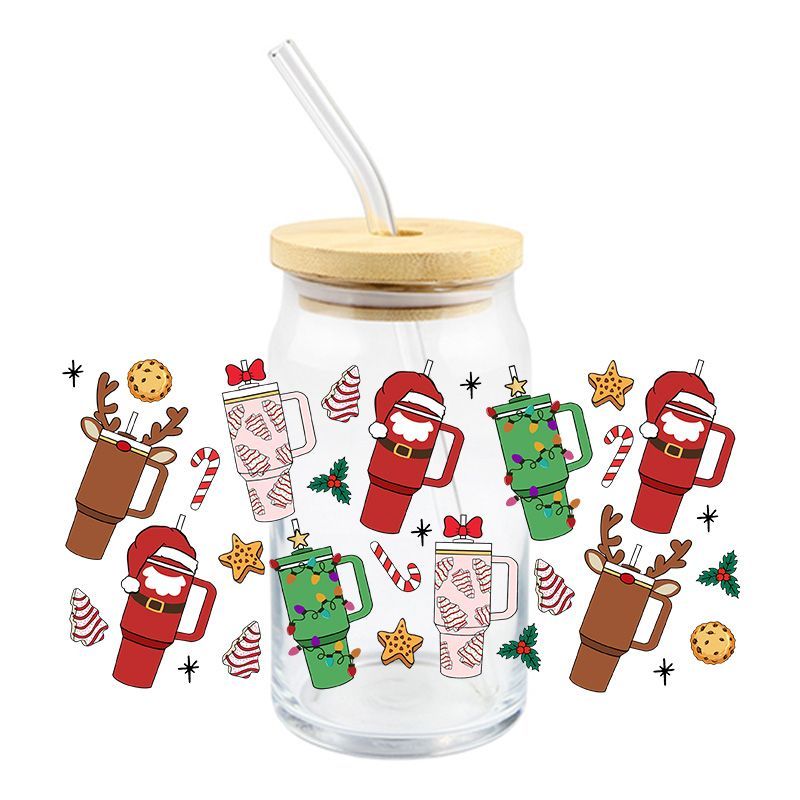 RTS 16OZ Cup Wrap - Festive Stanley