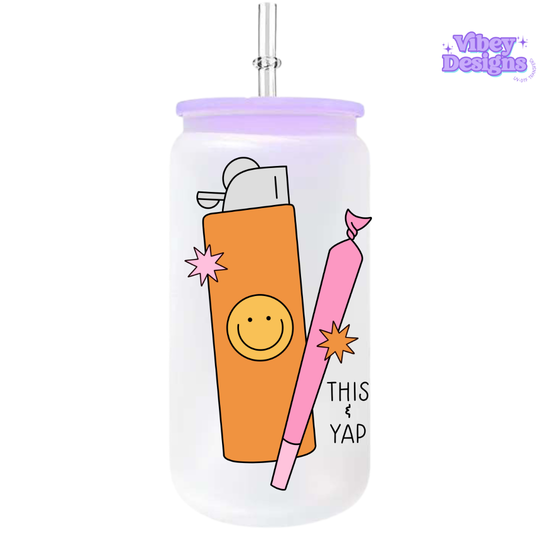 UV-DTF Transfer for Bottle, Glass, Mug, Diary - You're My Lobster