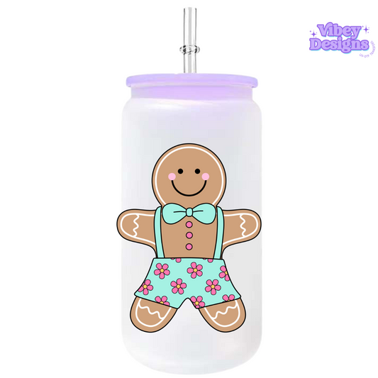 UV-DTF Transfer for Bottle, Glass, Mug, Diary - Ginger Boys (pastel)
