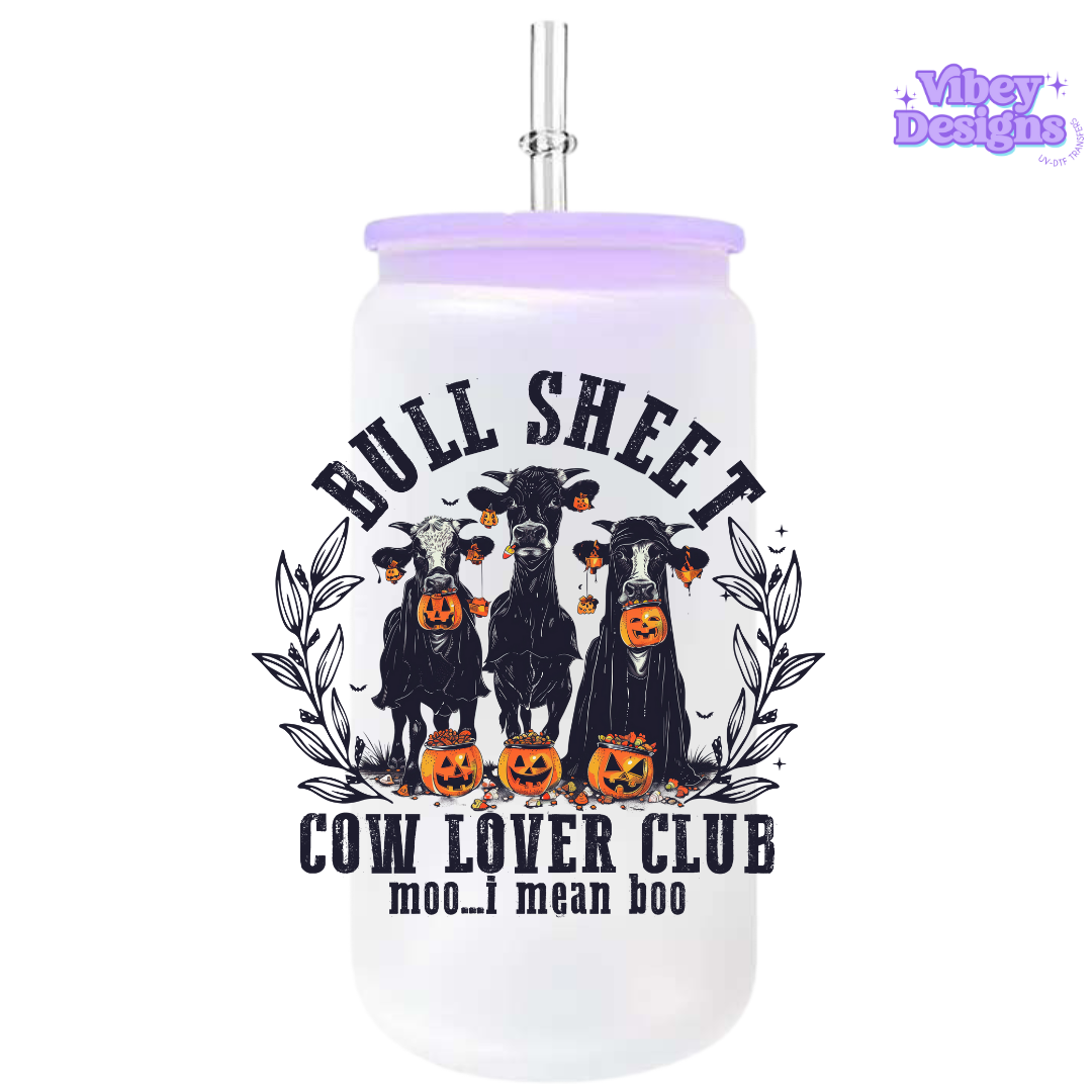 UV-DTF Transfer for Bottle, Glass, Mug, Diary - Bull Sheet