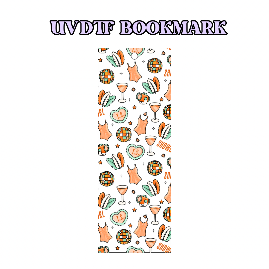 UV-DTF Bookmark Transfer - Taylor the life of a showgirl