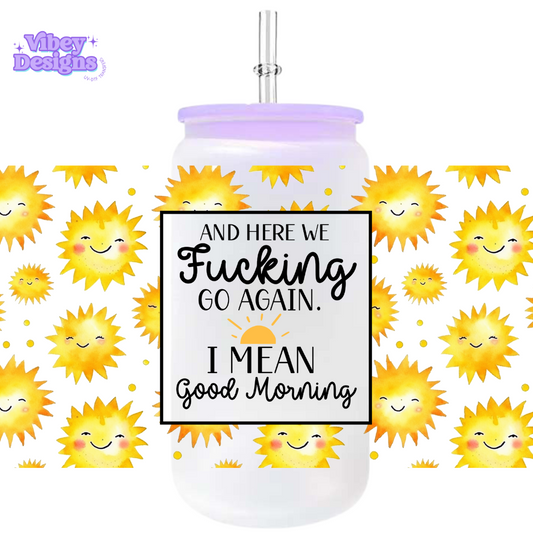 Uv Dtf Wrap For 16oz Libbey Glass - Here we go again