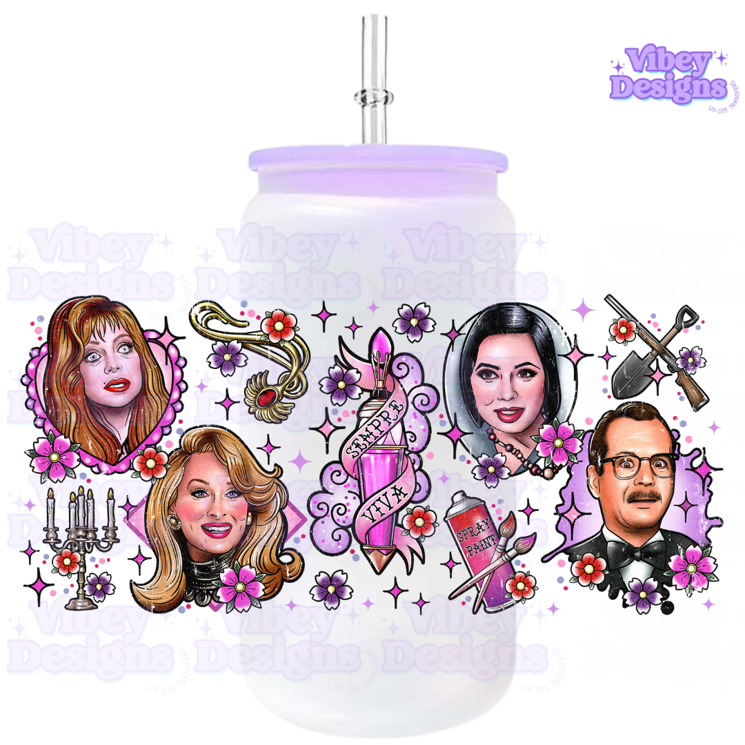 Uv Dtf Wrap For 16oz Libbey Glass - Life Potion