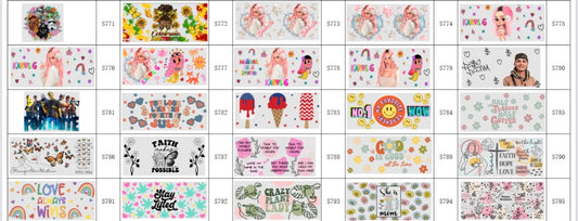 Designs 771-795