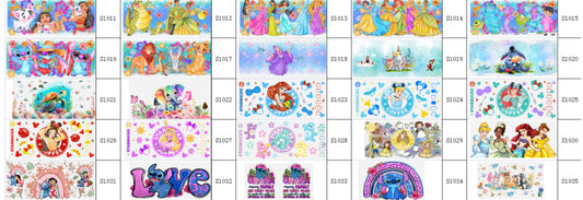 Designs 1011 - 1035