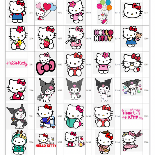 DECAL D 271-300
