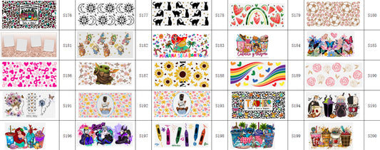 Designs 176-200