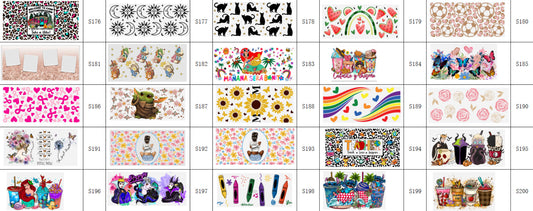 20oz Designs 176-200