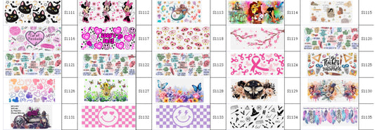 Designs 1111 - 1135