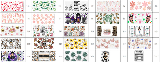 20oz Designs 1-25
