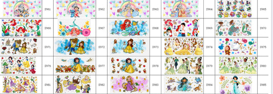 Designs 961 - 985