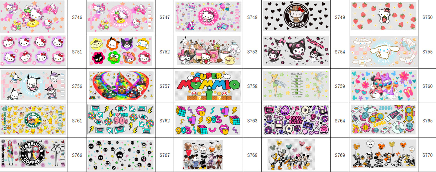 Designs 746-770